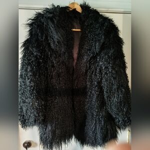 Women's Mongolian Sheep Fur Jacket